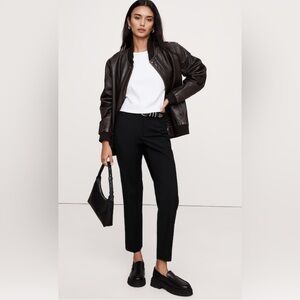 BANANA REPUBLIC SIENA SLIM ITALIAN WOOL ANKLE PANT